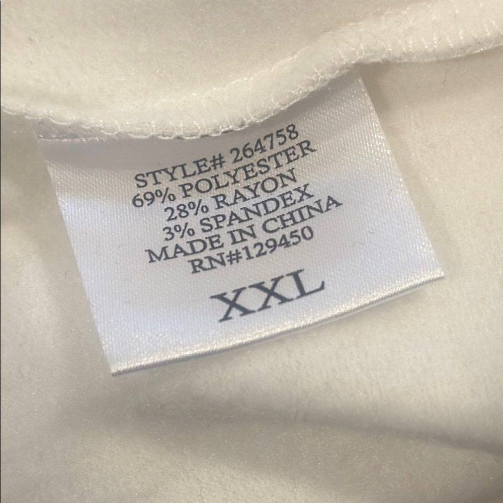 White and Gold Sweatshirt - Picture 4 of 5